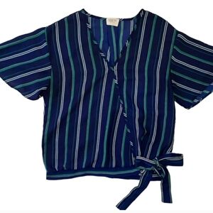 Sienna Sky Bottom Tie Top Sz M